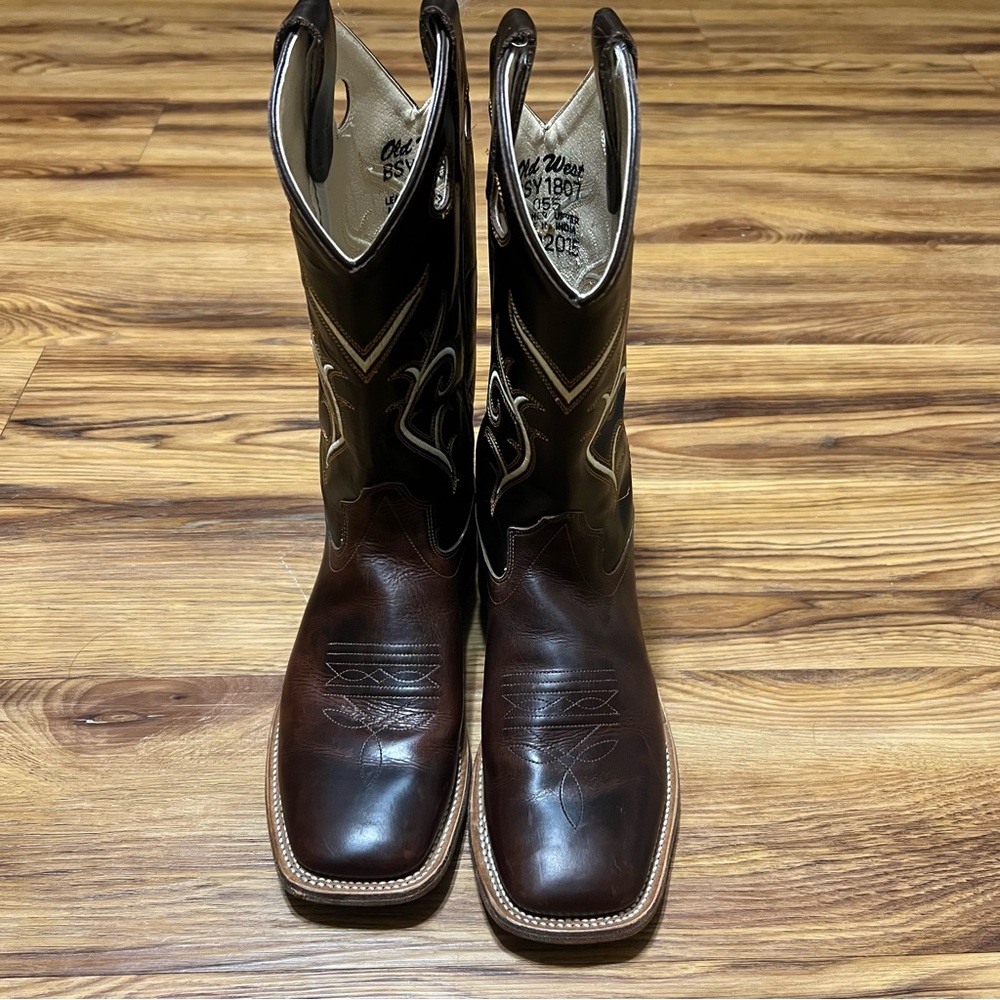 Kids Boy Old West Boots Size 5.5 - Picture 2 of 7